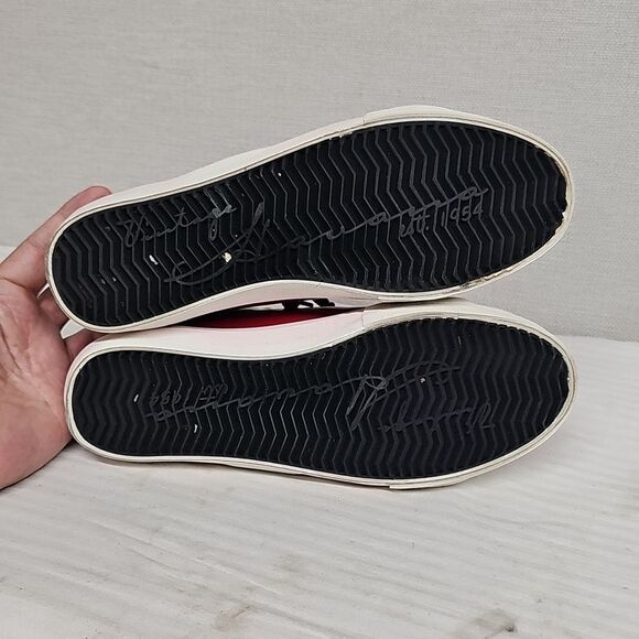 Vintage Havana Red and Silver Sneakers - Picture 9 of 10